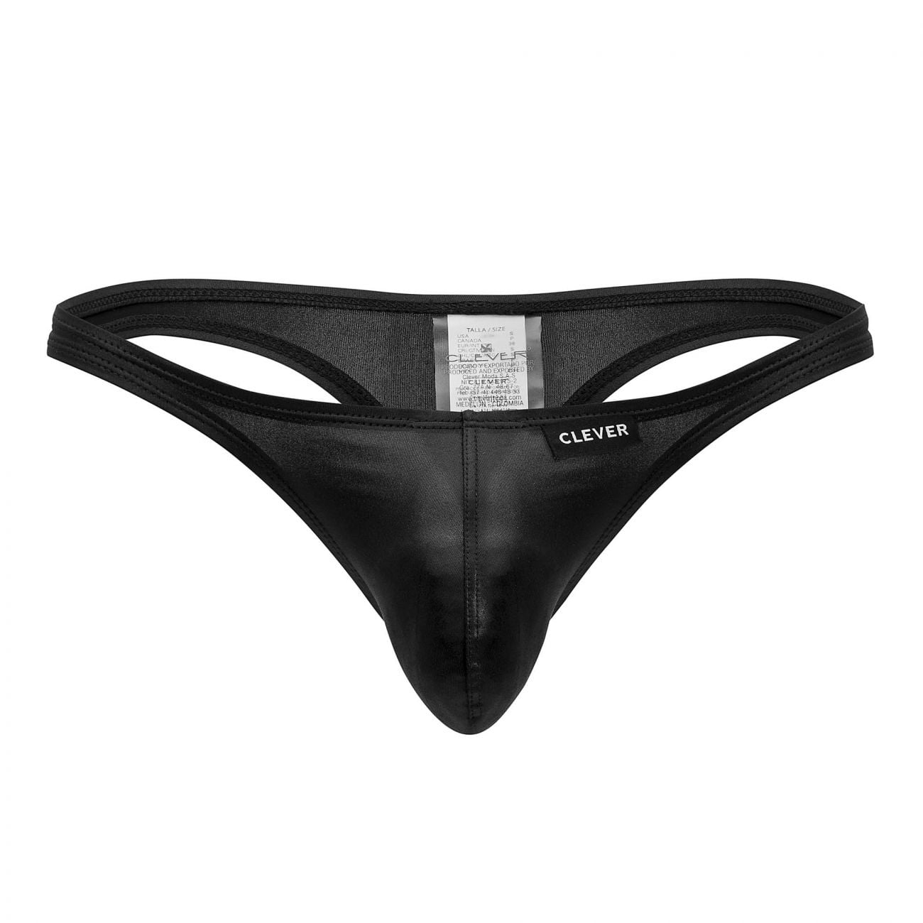 Clever 0806 Memory Thongs Color Black Size M