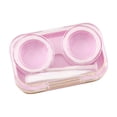 thumbnail image 2 of Contact Lens Case Portable Travel Contacts Lens Storage Box Compact Holder for Daily Use | Leak Proof Lens Container for Purse Backpack Gym | Clear Visibility Lens Case for Business Trips, 2 of 6