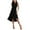 Black, variant on Summer Dresses for Women 2026 Trendy Sleeveless Ruched Waist A Line High Low Midi Dress Cocktail Dresses