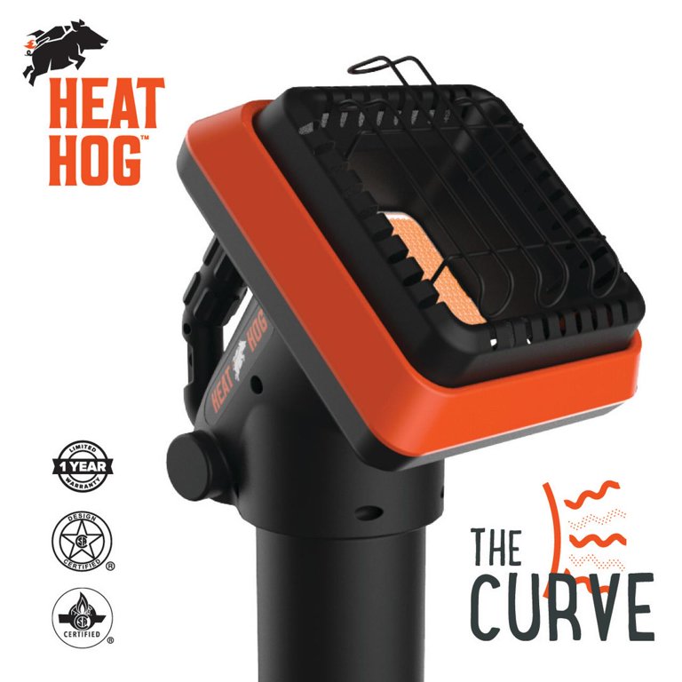 Heat Hog 4,000 BTU Indoor/Outdoor Portable Propane Space Heater -  Walmart.com
