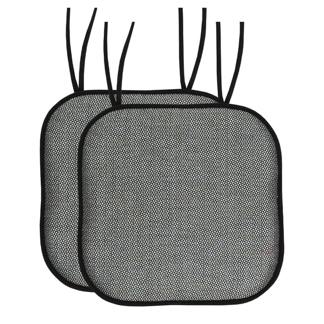 Cojín para silla Sweet Home Collection, espuma viscoelástica, 40 x 40 cm