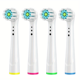 thumbnail image 1 of Cabezales de repuesto para cepillo de dientes, compatibles con Oral-B Braun, cabezales de cepillo de dientes eléctrico profesional, 4/12/16/20 Uds., 1 of 5