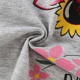thumbnail image 4 of BOOMNY Girls Outfit 2 Peice Sets Animal Graphic Long Sleeve Tops Pants Sets for Kids Soft Clothing Set, 4 of 9