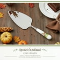 thumbnail image 2 of Spode Woodland Cake Server with Deer Motif | Stainless Steel Cake Knife with Porcelain Handle | Perfect Cake Cutter for Cakes, Pies, Quiches, Desserts, and More, 2 of 7