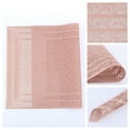 thumbnail image 2 of Unique Bargains Washable Placemats Set of 6 Trimmed Placemats for Dining Table Rose Gold, 2 of 7