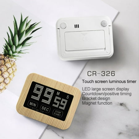 

HXAZGSJA Digital Timer LED Display Magnetic Loud Alarm for Cooking Kitchen Bedroom Office