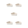 thumbnail image 1 of Toystoory Estante montado en la pared de PP para una organización fácil y rápida: crema en forma de abanico tallada en huecos de carga pesada Type2 NO2, 1 of 6