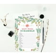 thumbnail image 5 of Inkdotpot Set Of 50 Baby ShowerWord ScrambleGame Cards Gender Neutral Floral Party Supplies-Fun Baby Shower Game Favors, 5 of 6