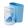 thumbnail image 3 of CarpNettore Cartoon Toothbrush Holder Cute Toothpaste Storage Box Rinsing Cup Stand for Home Blue, 3 of 9