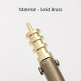 WUTA Leather Edge Tools Solid Brass Soldering Iron Marking Creaser Tips