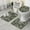 Green Camo Digital, variant on Green Camo Digital Pixel Pattern Bathroom Rugs Sets 3 Piece,Toilet Cover Set,Absorbent Non Slip Bathroom Mats Sets with U-Shaped Contour Rug Toilet Rug Set
