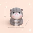 thumbnail image 2 of Coofit Mini Ornament Creative Lovely Cat Decorative Resin Ornament Tabletop Ornament, 2 of 10