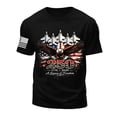 thumbnail image 4 of Rotm Mens Patriotic T-Shirts Country Flag T-Shirt | Patriotic Pride Tee for Men & Women Black,2XL, 4 of 6