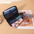 thumbnail image 5 of Wrangler Wristlet Western Wallet Boho Aztec Credit Card Holder for Women, Black, 5 of 7