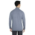 thumbnail image 2 of Swannies Golf SWQ400 Men's Graham Quarter-Zip-NAVY HTHR/ NAVY-XL, 2 of 3