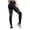Black, variant on Girls Athletic Leggings High Waisted Kids Yoga Dance Pants Teen Soft Workout Running Sport Compression Tights (Purple,10-11 Years)
