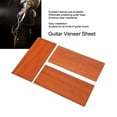 thumbnail image 3 of 3Pcs Guitar Veneer Sheet Wood Grain Mahogany Guitar Veneer Plate Accessory For Decoration, 3 of 8