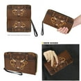 thumbnail image 4 of LedBack Highland Cow Print Purse and Wallet Sets Sunflower Handbag and Purse Set Lightweight Top Handle Tote Bag for Women Waterproof Shoulder Handbag with Wallet, 4 of 4