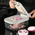 thumbnail image 3 of Multifunctional Kitchen Vegetable Chopper Dicer Slicer Cutter With Container For Efficient Food Preparation, 3 of 3