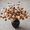 Beige & Brown, variant on 20white Artificial Flowers Bulk For Vase That Look Real Flower Centerpiece Table Silk Flhome Decor Indoor Faux Kiku + Eucalyptstemsflowers Flores Blancas Artificiales