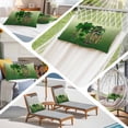thumbnail image 6 of St. Patrick's Day Pillow Covers King, Ombre Green Shamrock Gold Lucky Love Spring Soft Brushed Microfiber Breathable Throw Pillow Covers, Pillowcase with Zipper for Couch Sofa Bedroom 20"x36", 6 of 9