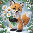thumbnail image 1 of Kit Con Forma Especial Parcial 5D DIY Invierno 30x30cm, 1 of 9