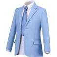 thumbnail image 6 of Boys Formal Suit Set 4 Pieces Kids Tuxedo Ring Bearer Outfit, 6 of 13
