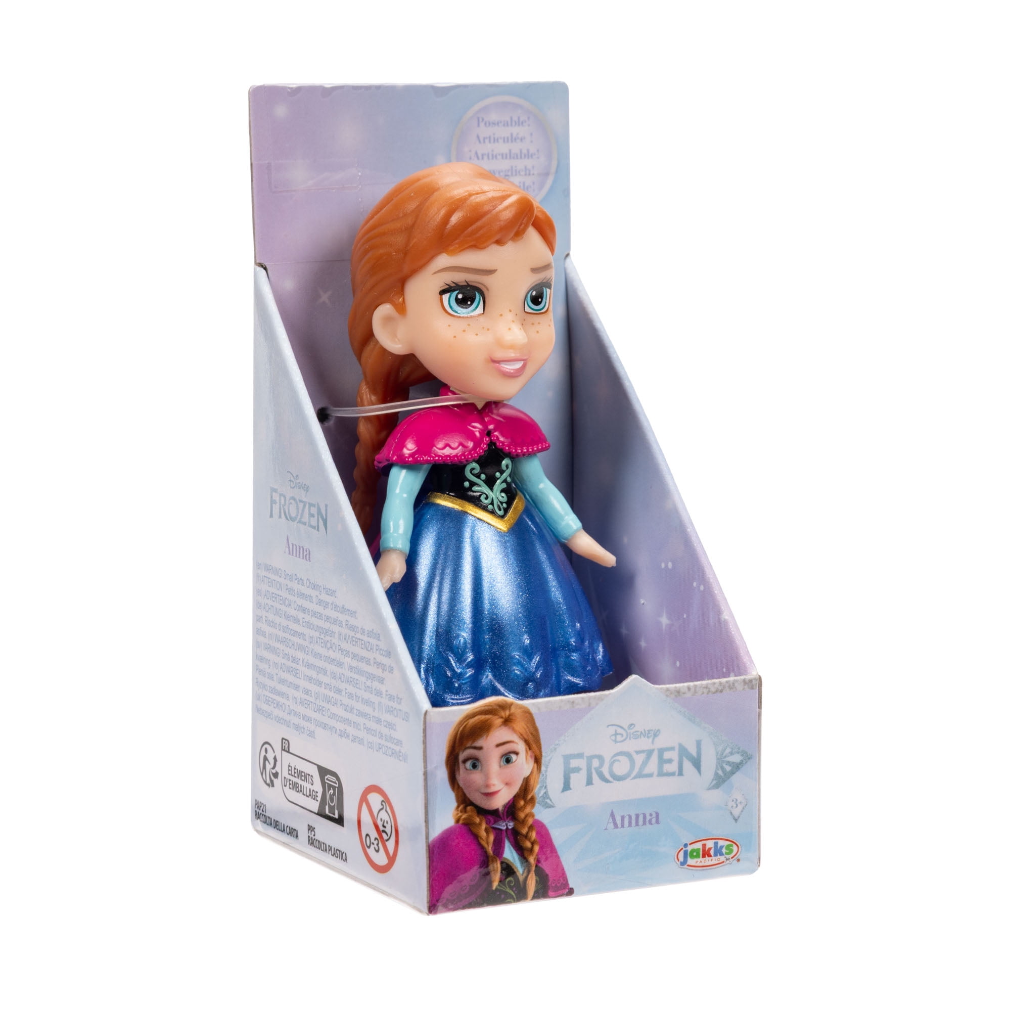 Disney Frozen Mini Doll Anna with Outfit