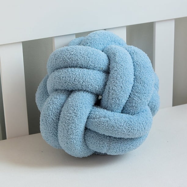 Almohada decorativa para sofá de terciopelo de dos nudos y medio, de estilo moderno y sencillo, tejida a mano y cómoda
