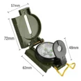 thumbnail image 3 of Waterproof High Precision Compass Outdoor Gadget Sports Hiking Mountaineering Professional Military Arm, 3 of 7