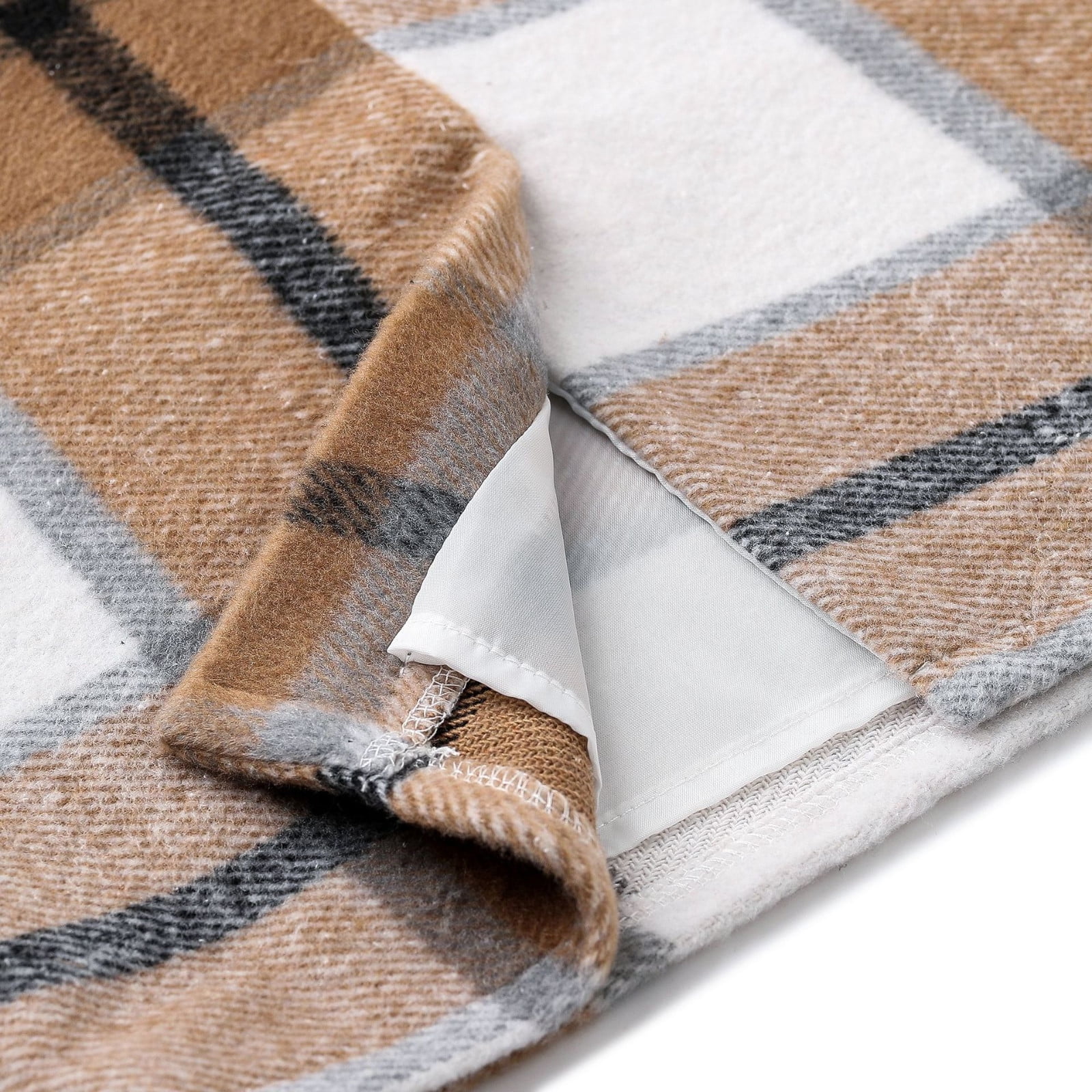 Plus size plaid skirt quilt hot sale