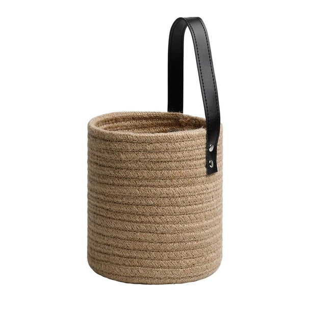 Cestas Para Plantas Colgantes Cuerda Tejida Cesta De Almacenamiento Decoración Rústica Para El Hogar Moyic HA042841-02