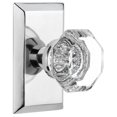 thumbnail image 1 of Nostalgic Warehouse Studio Plate with Waldorf Knob, Passage - 2.75", Bright Chrome, 1 of 1