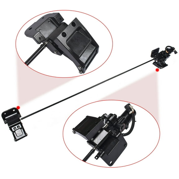 Mustrod 9L7Z16A507B Left Power Running Board Assembly for Ford Expedition Lincoln Navigator 2007-17