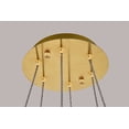 thumbnail image 6 of Monroe Integrated LED chip light Chrome Pendant Clear Royal Cut Crystal, 6 of 7