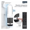 thumbnail image 2 of Ventilador Calentador 2 En 1 Sin Aspas Silencioso Esquimal Color Gris - Blanco, 2 of 8