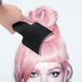 thumbnail image 1 of PTOOTP 3Pcs Hair Highlighting Rake Dyes Hair Quickly with Rectangular Shape Black Plastic, 1 of 6