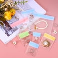 thumbnail image 4 of Uxcell 30 Pcs Bolsas de Almacenamiento de Joyería de Plástico Transparente con Cierre, Rosa (4 x 4 Pulgadas), 4 of 6
