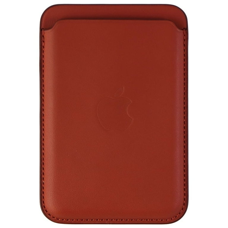 Apple純正 iPhone MagSafe Leather Wallet Genuine OEM Apple iPhone Leather Wallet Case with MagSafe