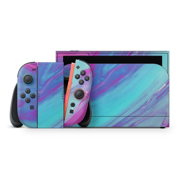 DesignSkinz Marbled Ink V23 Full-Body Skin Decal Wrap Cover for Nintendo Switch 2