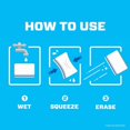 thumbnail image 6 of Mr. Clean Magic Eraser Multi-Purpose Household Cleaning Pads 2 Count Pack Of 2, 6 of 6