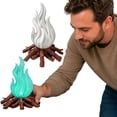 thumbnail image 4 of Atmosphere Simulation Flame Light, Decorative Campfire Night Light, Flickering LED Fire Effect for Indoor Outdoor Party Table Display, 4 of 7