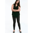 thumbnail image 3 of Ellos Plus Size 4-pocket Stretch Jeggings Leggings, 3 of 9