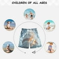thumbnail image 6 of ALAZA Kids Boys Swim Trunks Fire Baseball Water Beach Board Shorts Drawstring Swimsuit Kid Teen XL, 6 of 6