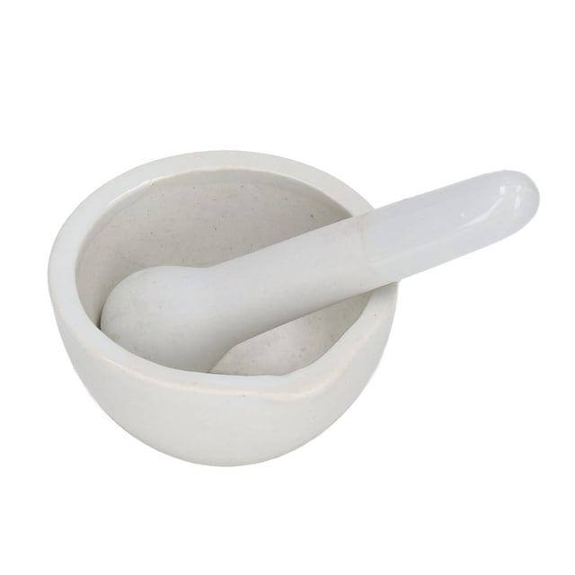 M Buder 10 Juegos de Morteros y Manos de Cerámica 60mL Tazones de Molienda Pequeños Suministros de Laboratorio