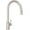 Satin Nickel, variant on Perrin And Rowe U.4044-2 Holborn 1.75 GPM Single Hole Pull Down Kitchen Faucet - Nickel