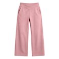 thumbnail image 4 of AherBiu Yoga Pants for Women Crossover Waisted Straight Wide Leg Baggy Loose Fitted Athletic Workout Pants with Pockets, 4 of 7