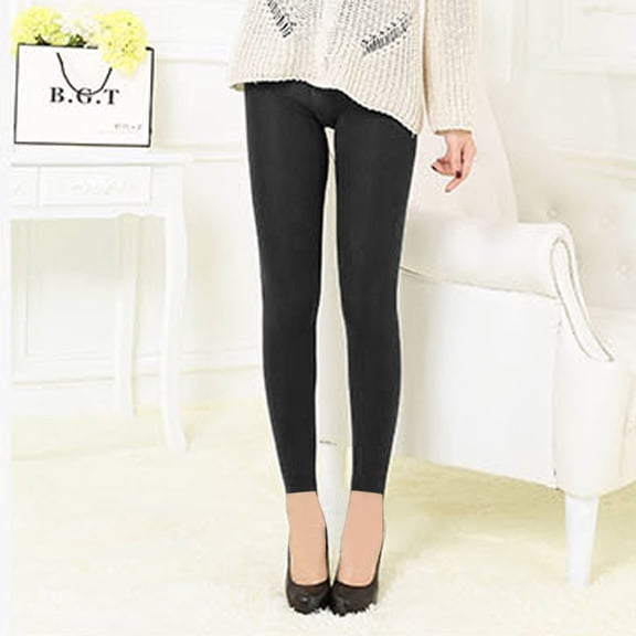 Women’s Full Length Stretch Leggings for Everyday Comfort Soft High Waist Slim Fit Pants for Casual Wear