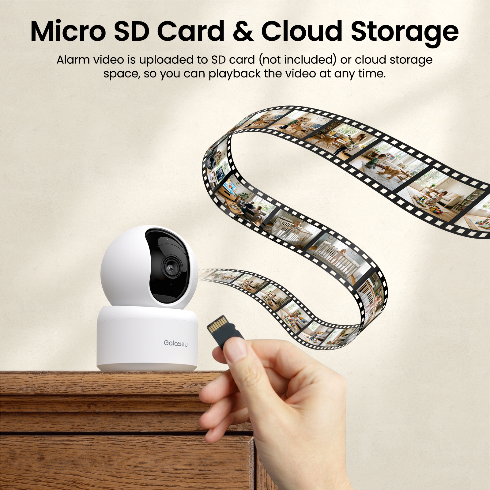 Galayou 2K Indoor Security Camera with 360° Pan-Tilt photo 8