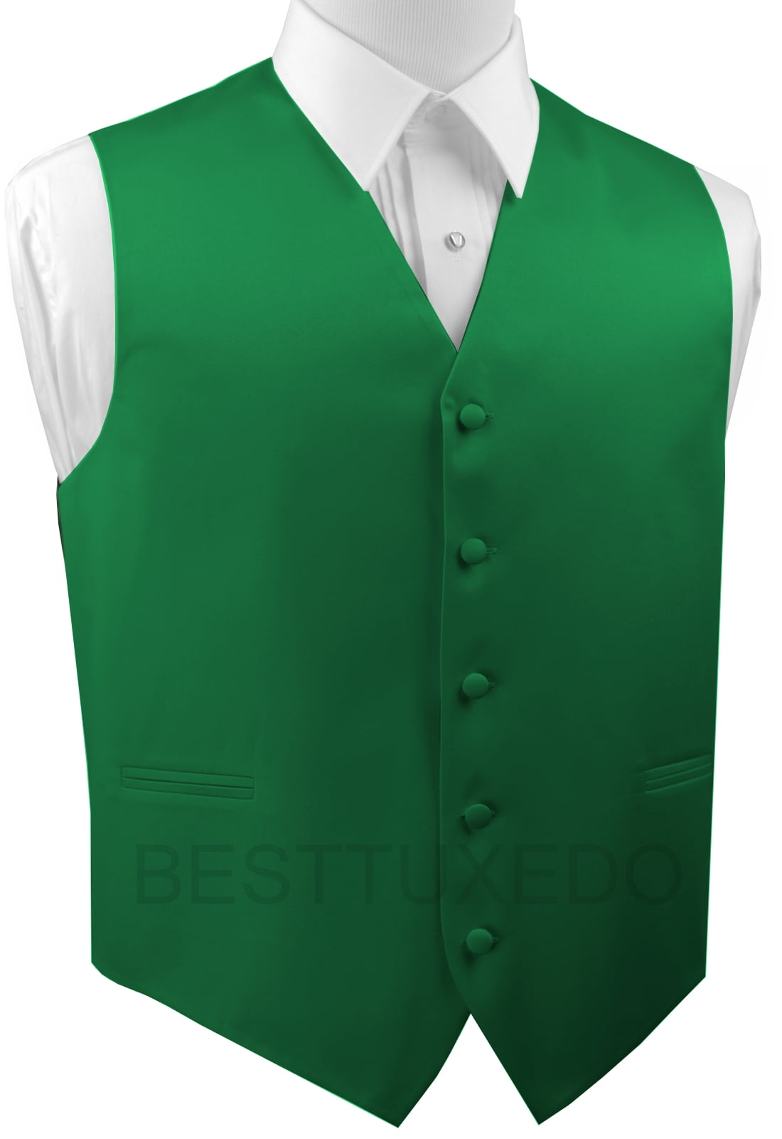 Best Tuxedo Italian Design, Men's Formal Tuxedo Vest for Prom, Wedding, Cruise , in Green